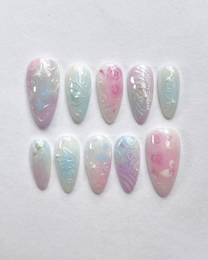 Dreamy Soft Pastel Nails