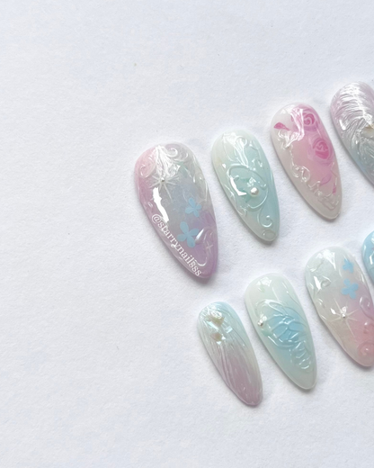 Dreamy Soft Pastel Nails