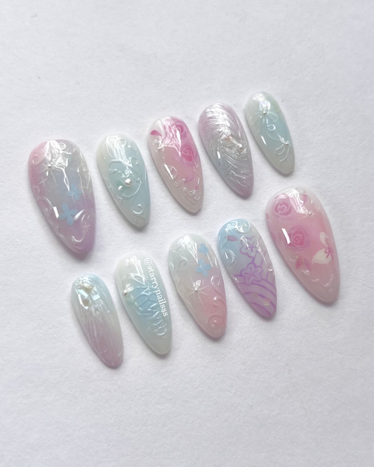 Dreamy Soft Pastel Nails