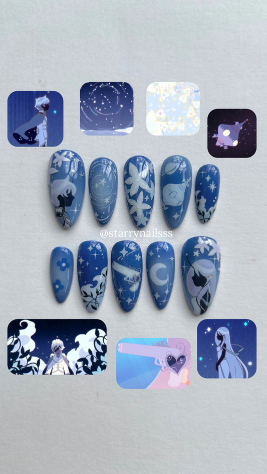 Bee and Puppycat Press-on Nails